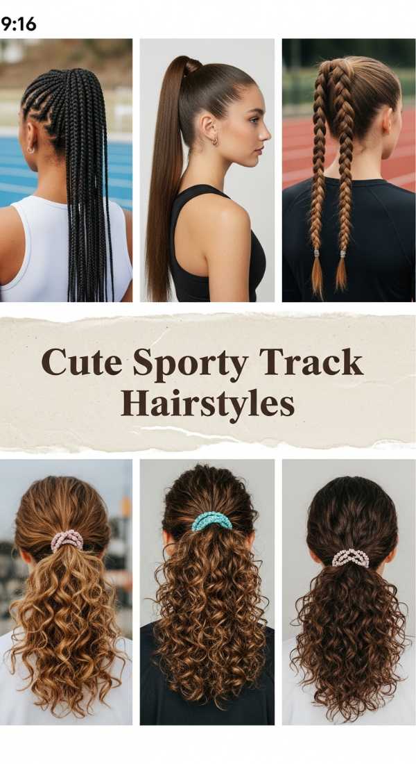 Cute Sporty Track Hairstyles