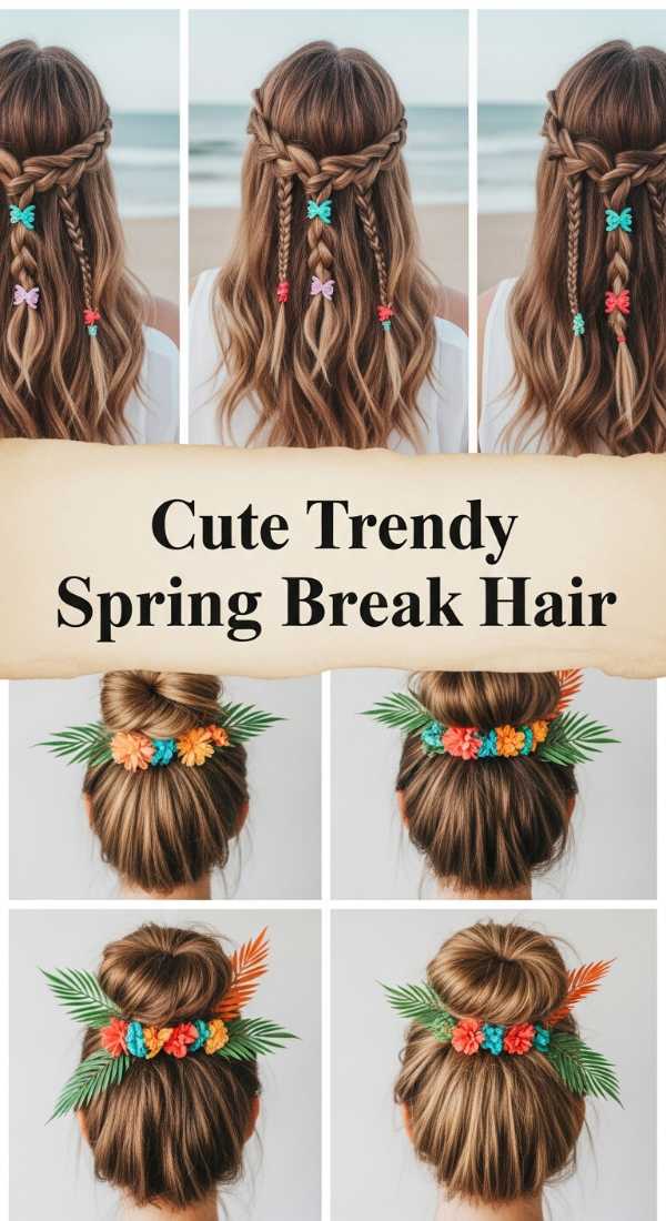 Cute Trendy Spring Break Hair 69e9cd0fd5192