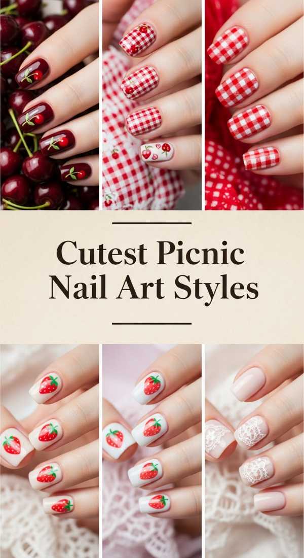 Cutest Picnic Nail Art Styles 69eba058674e0