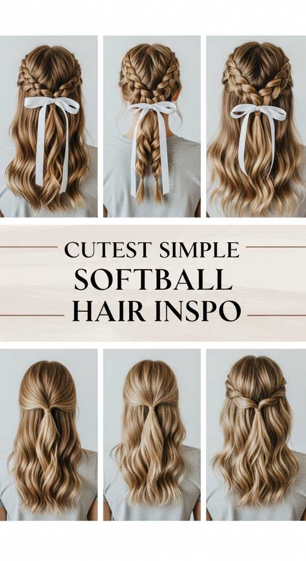 Cutest Simple Softball Hair Inspo 69e5e11d1d981
