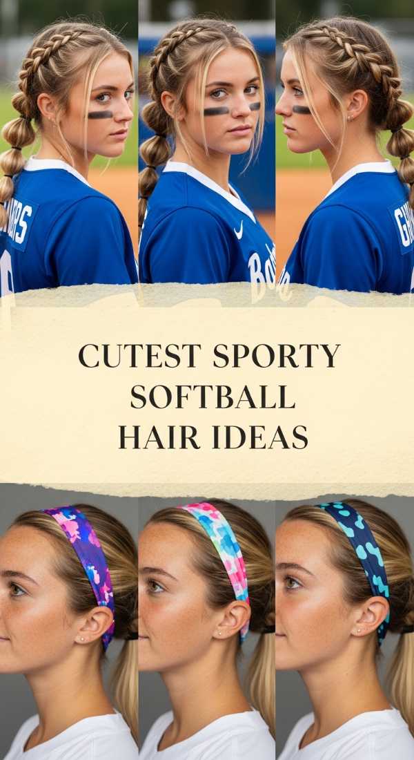 Gym to Glam: The Most Versatile Hairstyles for Busy Women Cutest Sporty Softball Hair Ideas 69df3fcee58eb