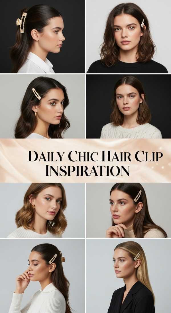 Daily Chic Hair Clip Inspiration 69e4f67bb3a31