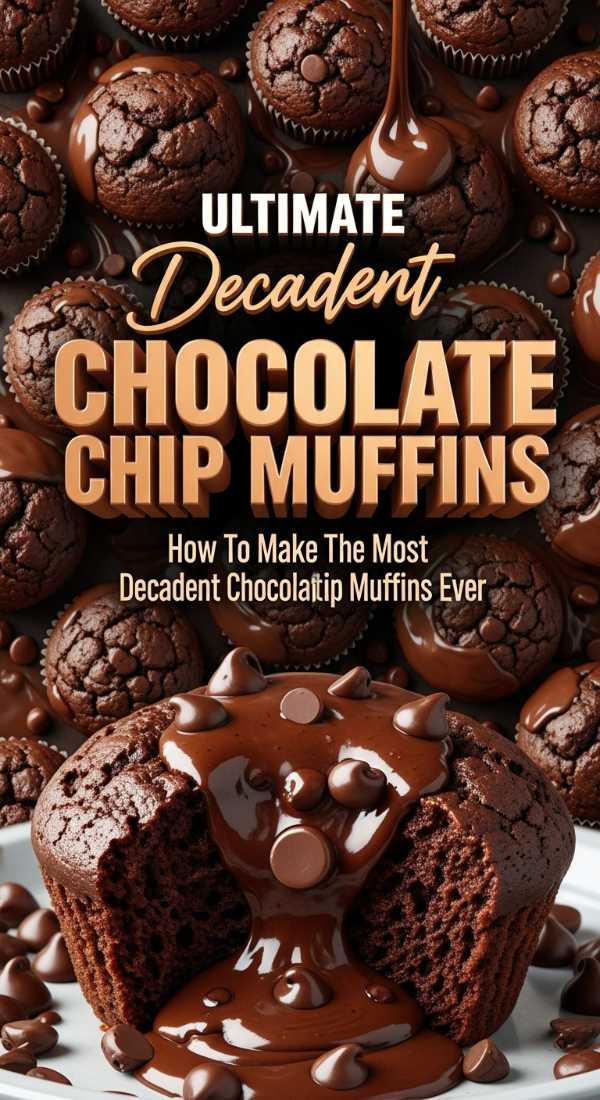 Decadent Chocolate Chip Muffins Hack 69e8643fed8d1