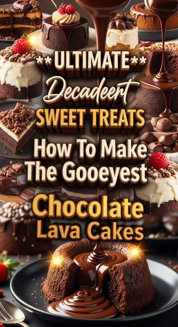 Decadent Chocolate Lava Cake Secret 69e35fb503e29