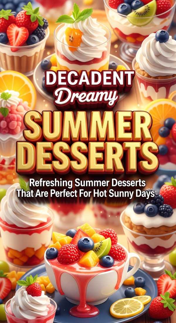 Decadent Dreamy Summer Dessert Ideas 69ef012558116