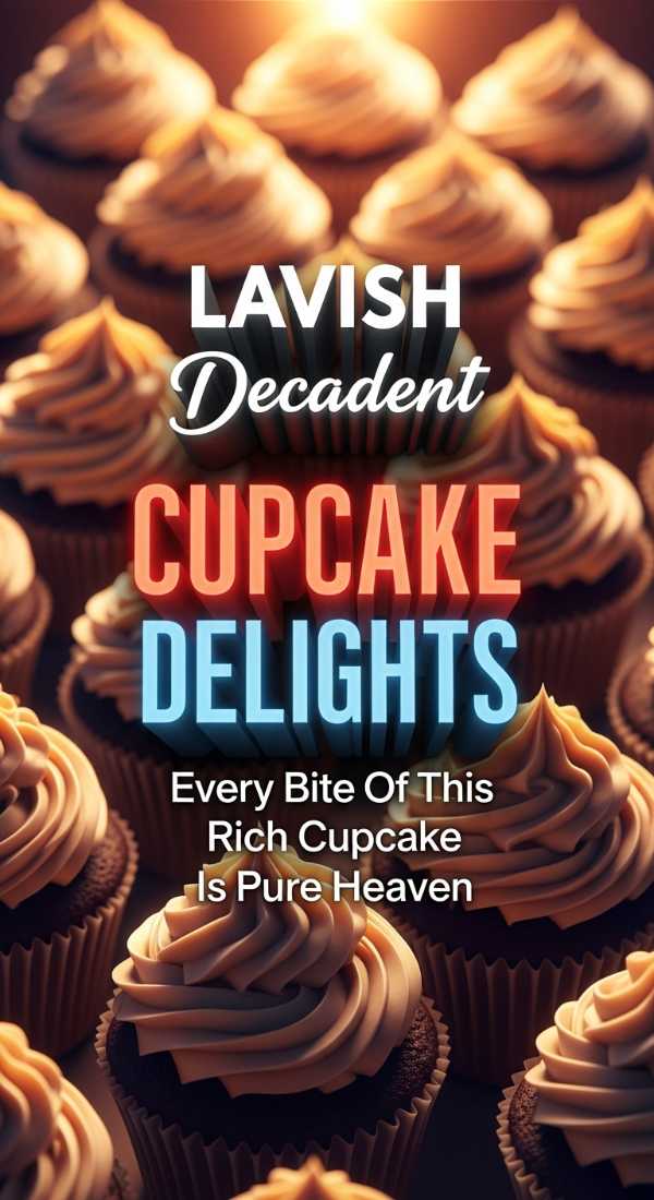 Decadent Gourmet Cupcake Delights 69dfd970f3627