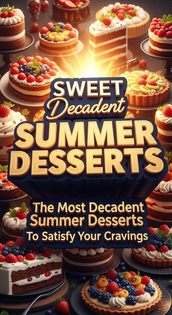 Decadent Summer Desserts To Try 69eeffee5f446