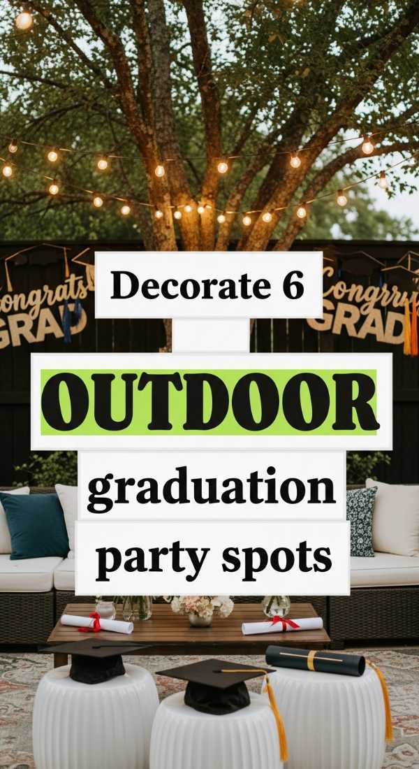 Decorate 6 Outdoor Graduation Party Spots 69e60f4ba19b1