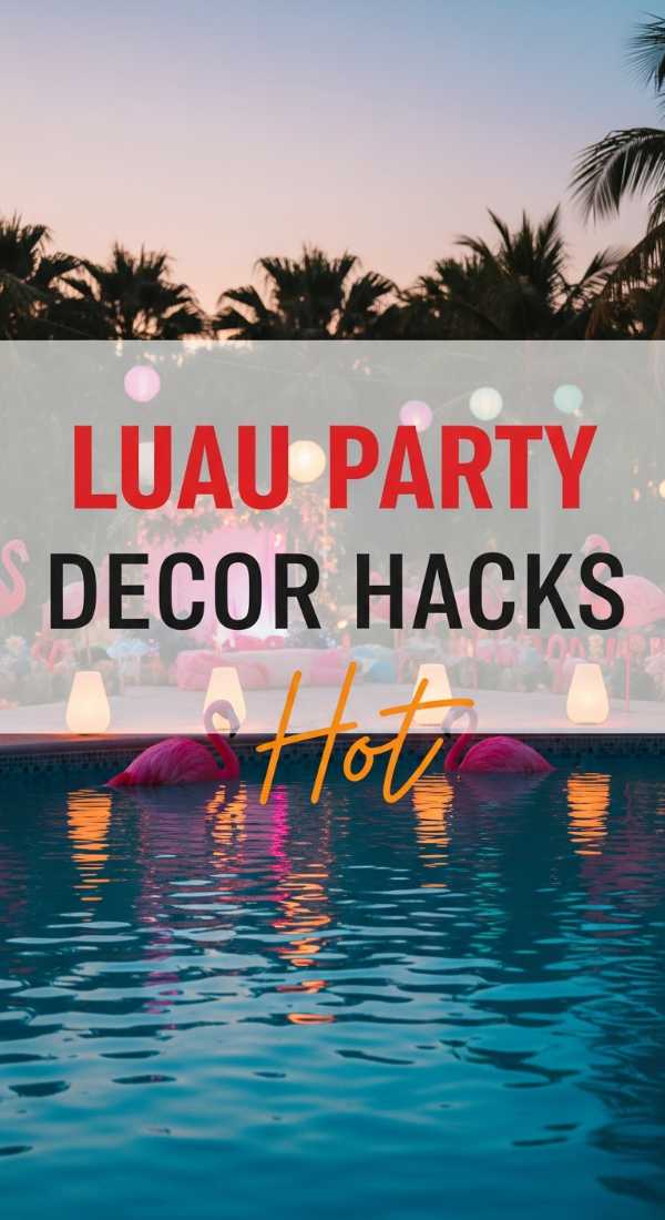 Decorate A Viral Tropical Luau With 8 Hot Hacks 69efa7ad6c068