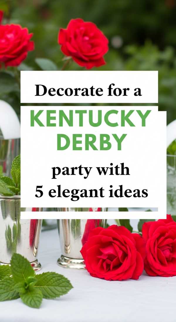 Decorate For A Kentucky Derby Party With 5 Elegant Ideas 69f1a8a50547b