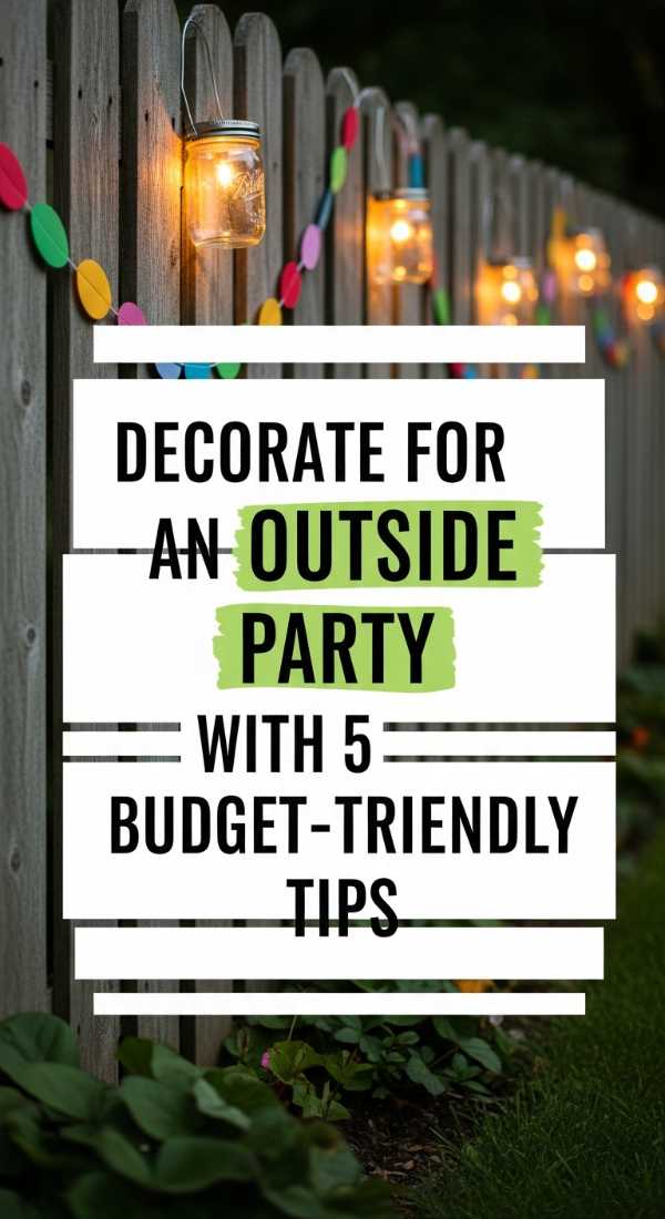 Decorate For An Outside Party With 5 Budget Friendly Tips 69e60f52d3ea0