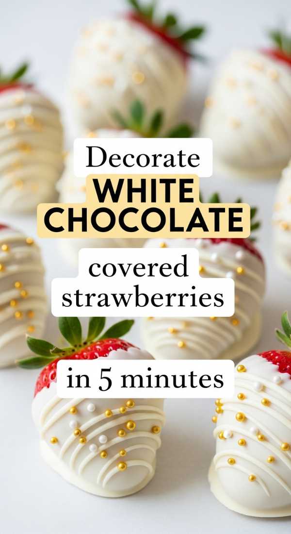 Decorate White Chocolate Covered Strawberries In 5 Minutes 69e853d6b3fc9