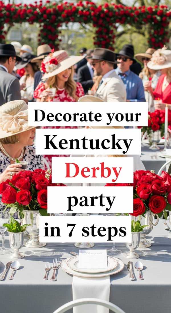Decorate Your Kentucky Derby Party In 7 Steps 69e9fe71e3516