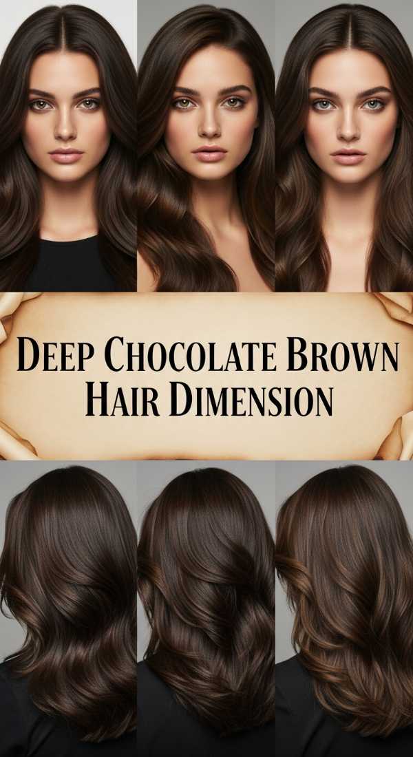 Deep Chocolate Brown Hair Dimension 69ecedaeee18c