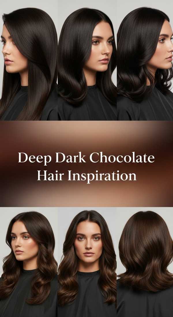 Deep Dark Chocolate Hair Inspiration 69ecef812e67a