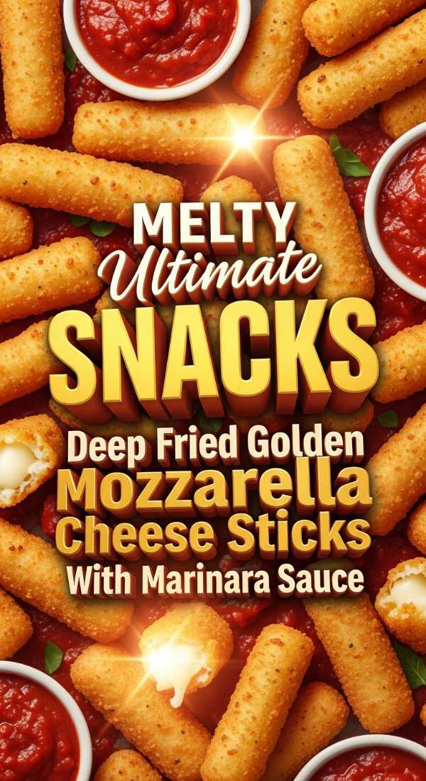 Deep Fried Golden Mozzarella Cheese Sticks With Marinara Sauce 69eb223520026