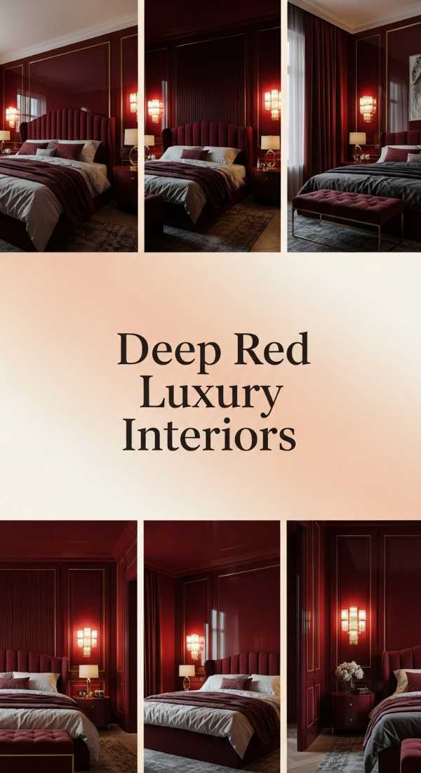 Deep Red Luxury Interiors 69e777ad89cd3