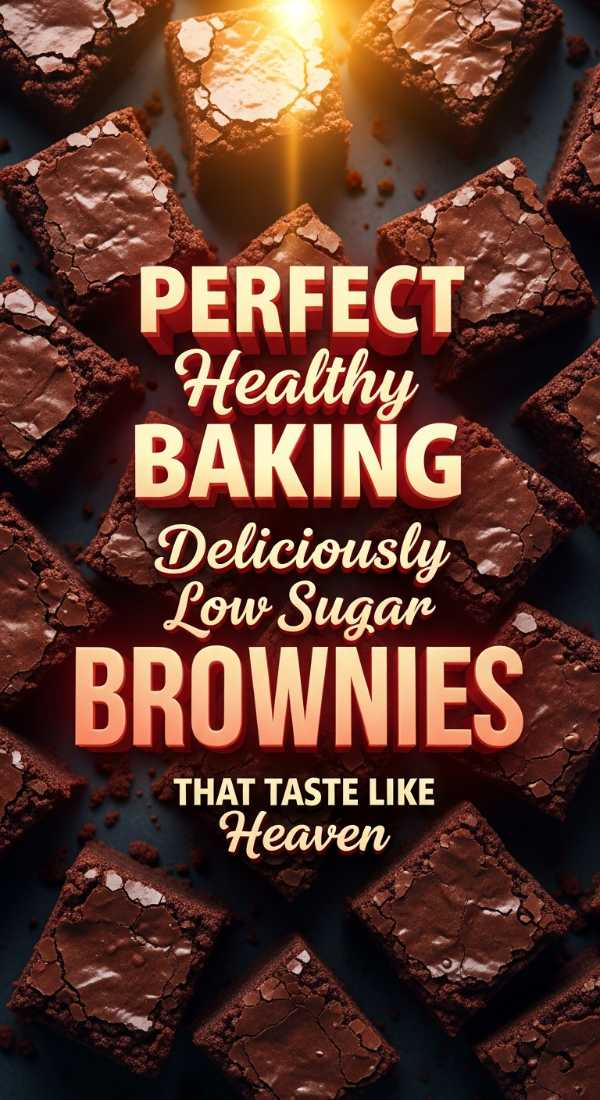 Delicious Low Sugar Brownies That Taste Like Heaven 69e362ace11a5