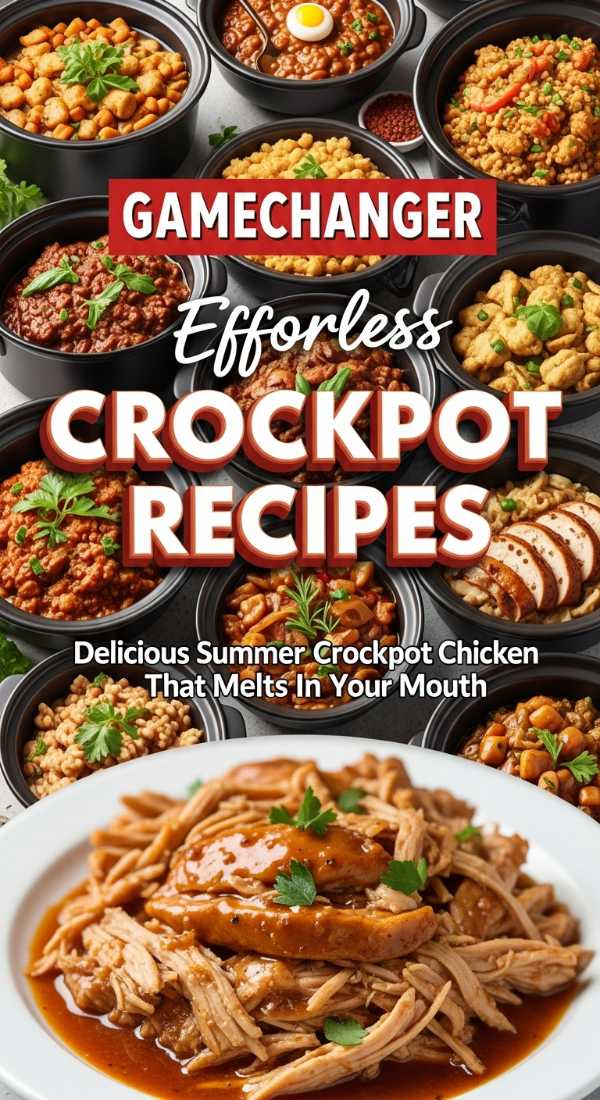 Delicious Summer Crockpot Chicken That Melts In Your Mouth 69eb22faedd3c