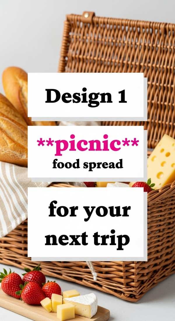 Design 1 Picnic Food Spread For Your Next Trip 69e8557fd3c58