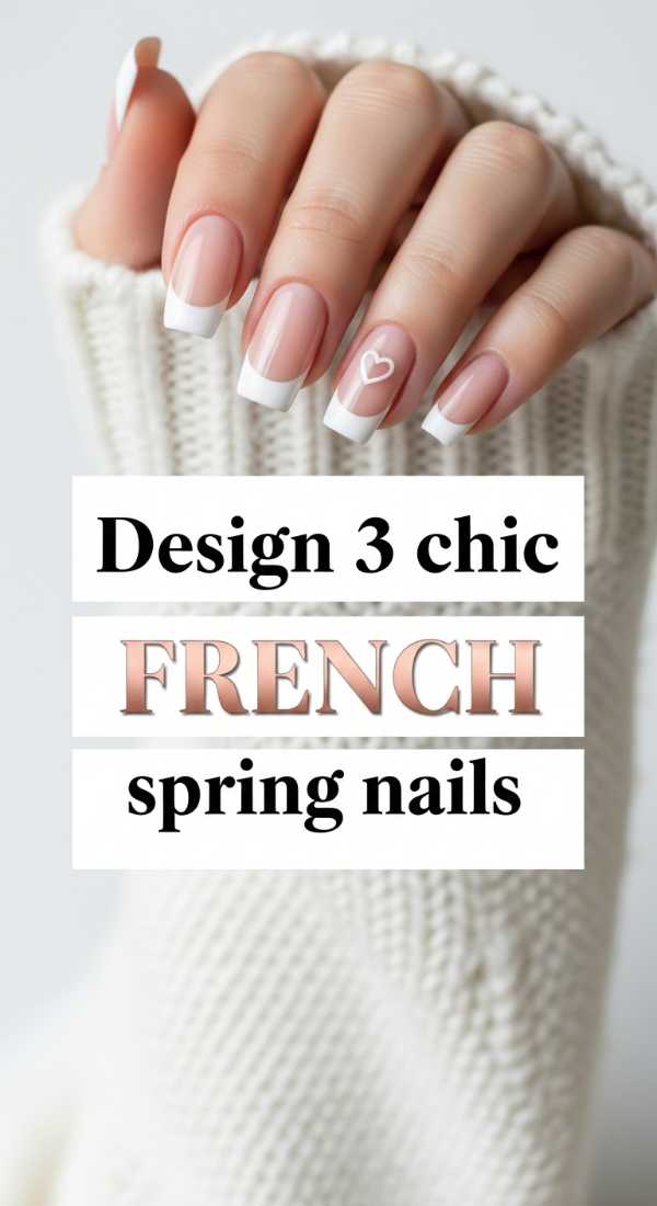Design 3 Chic French Spring Nails 69e3c1d12c33d