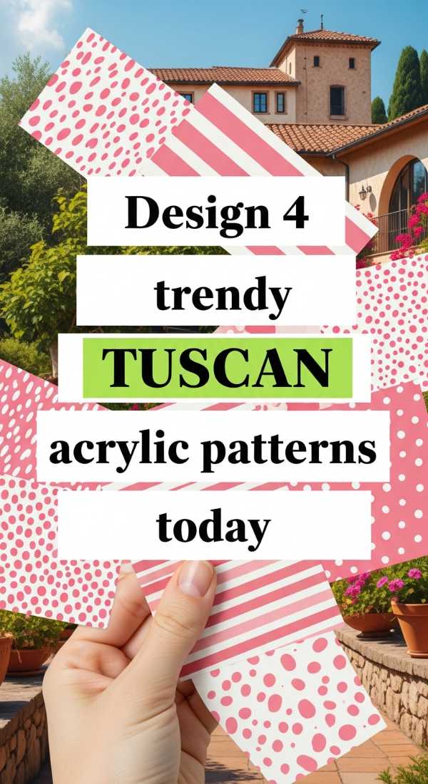 Design 4 Trendy Tuscan Acrylic Patterns Today 69e6604ca5ad8