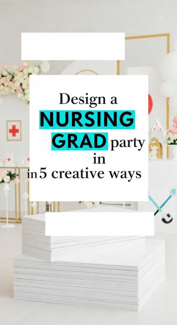 Design A Nursing Grad Party In 5 Creative Ways 69f1a8a6c1490