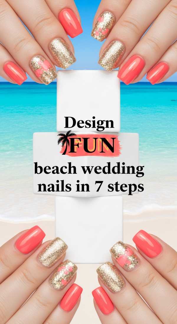 Design Fun Beach Wedding Nails In 7 Steps 69ecefd9c6243