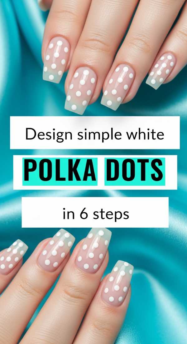 Design Simple White Polka Dots In 6 Steps 69e3c07904f14
