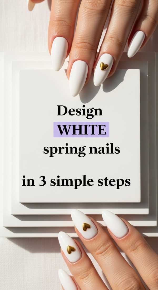 Design White Spring Nails In 3 Simple Steps 69e3c1d7bab45