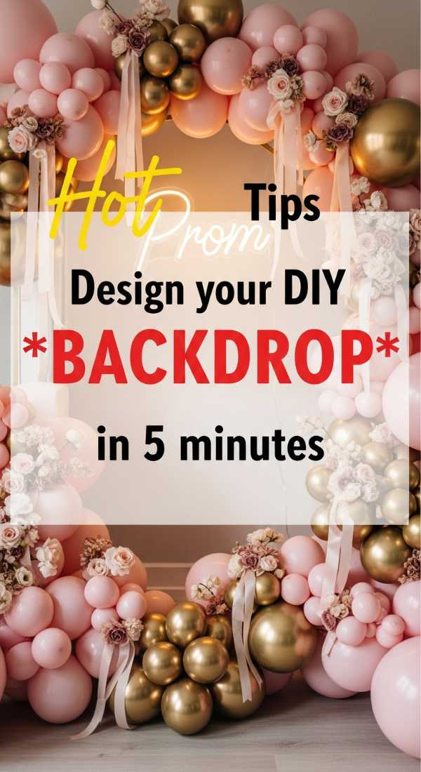 Design Your Diy Prom Brunch Backdrop In 5 Minutes 69f0ccdf538ba