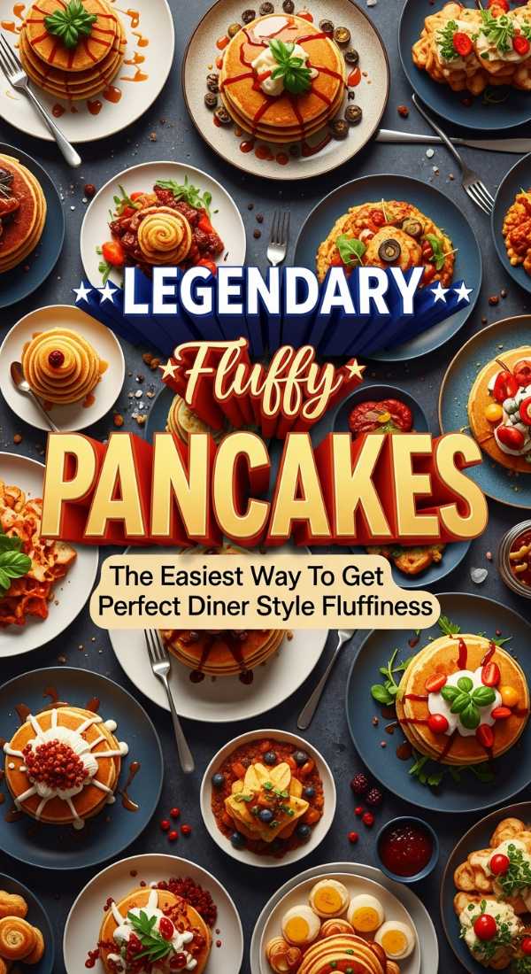 Diner Style Fluffy Souffle Pancakes 69eb22e76941e
