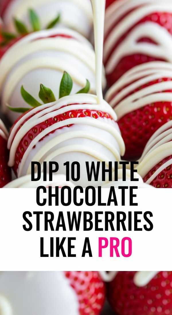 Dip 10 White Chocolate Strawberries Like A Pro 69edfa9d1f580