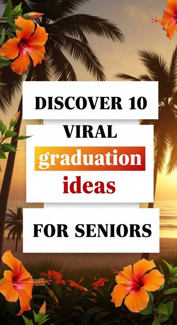 Discover 10 Viral Graduation Ideas For Seniors 69e9fe690553a