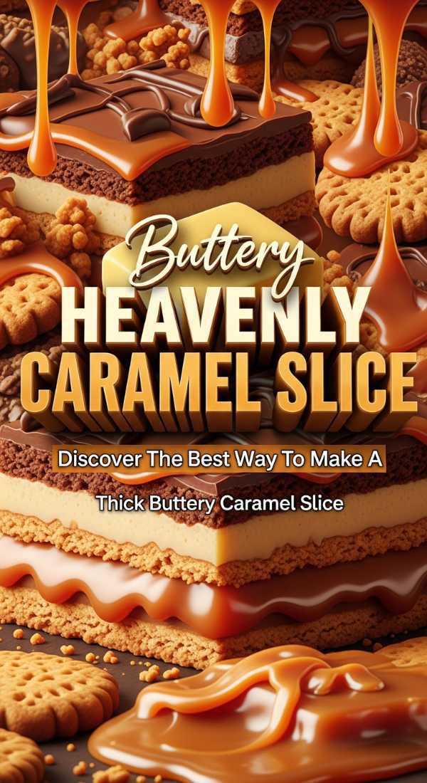 Discover The Best Way To Make A Thick Buttery Caramel Slice