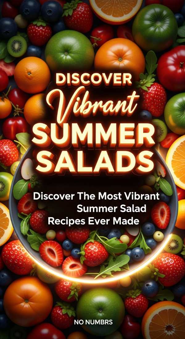 Discover The Most Vibrant Summer Salad Recipes Ever Made 69e4a932969db