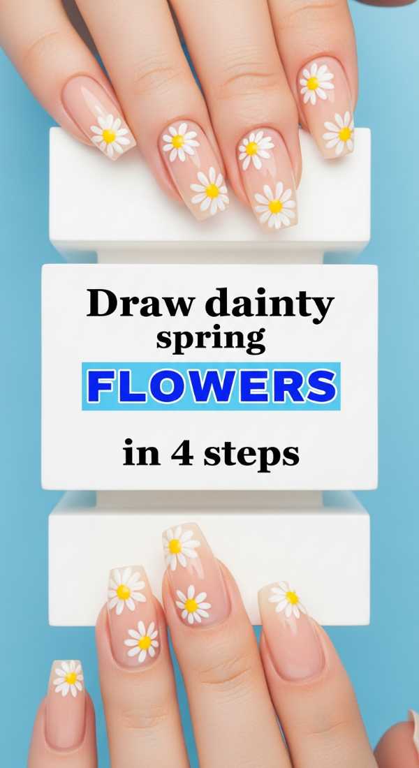 Draw Dainty Spring Flowers In 4 Steps 69ed0aae0aab3
