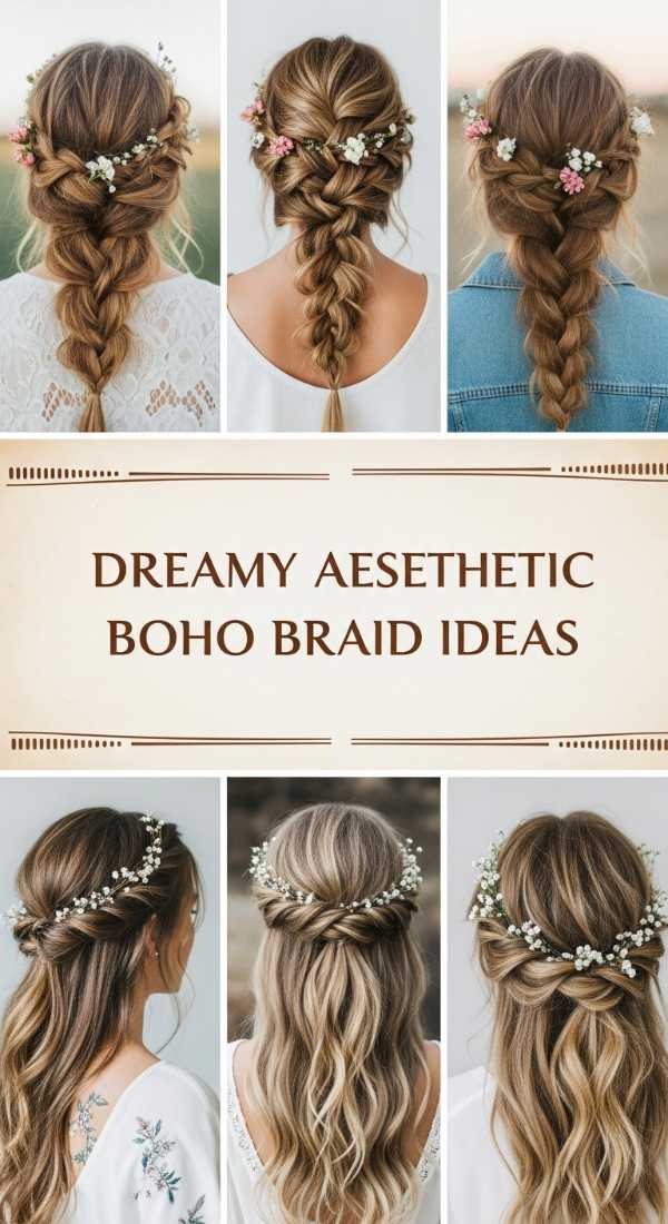 Dreamy Aesthetic Boho Braid Ideas 69e33a11bb040