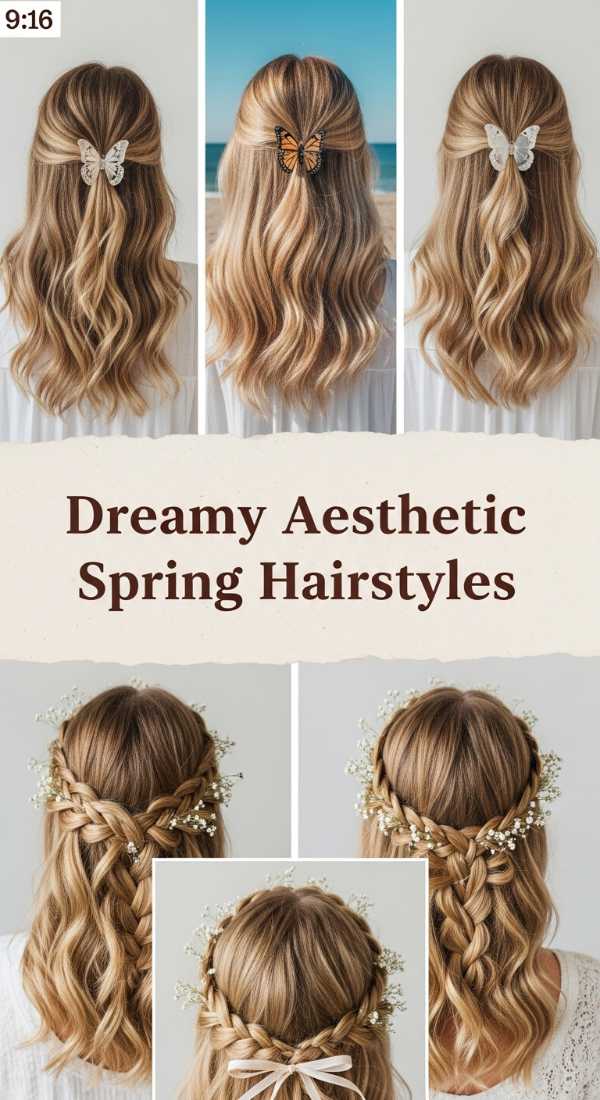 Dreamy Aesthetic Spring Hairstyles 69eb967822156