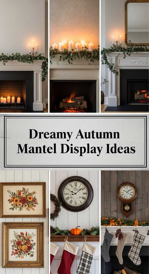 Dreamy Autumn Mantel Display Ideas 69e51e6107c40