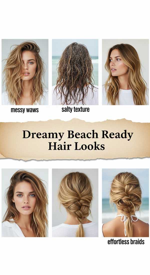 Dreamy Beach Ready Hair Looks