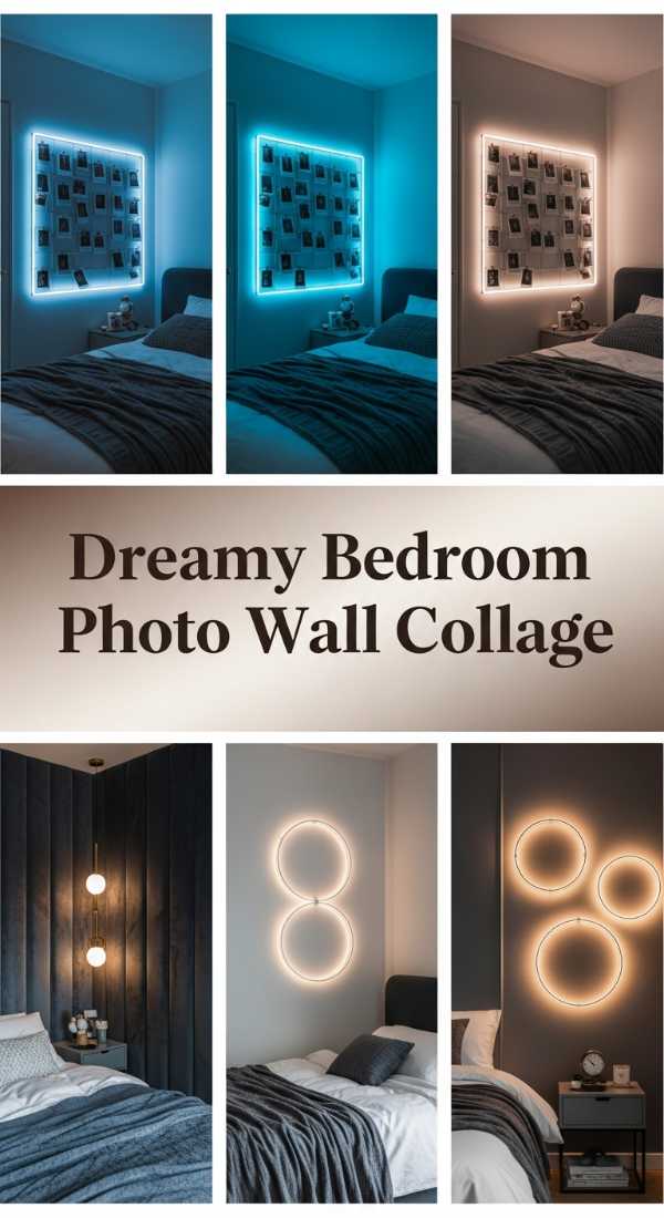 Dreamy Bedroom Photo Wall Collage 69ed0334c3391
