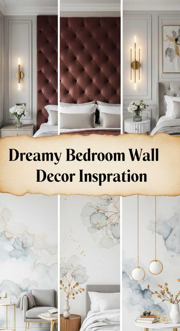 Dreamy Bedroom Wall Decor Inspiration 69f1ae7345770