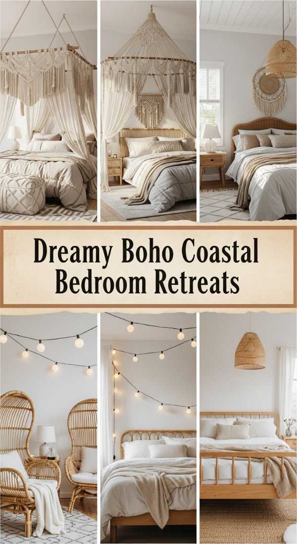 Dreamy Boho Coastal Bedroom Retreats 69ea60ba8f1ba