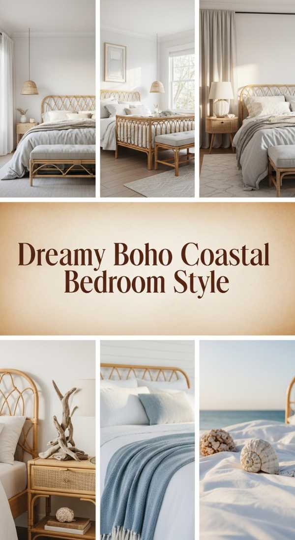 Dreamy Boho Coastal Bedroom Style 69ea60a4b49de