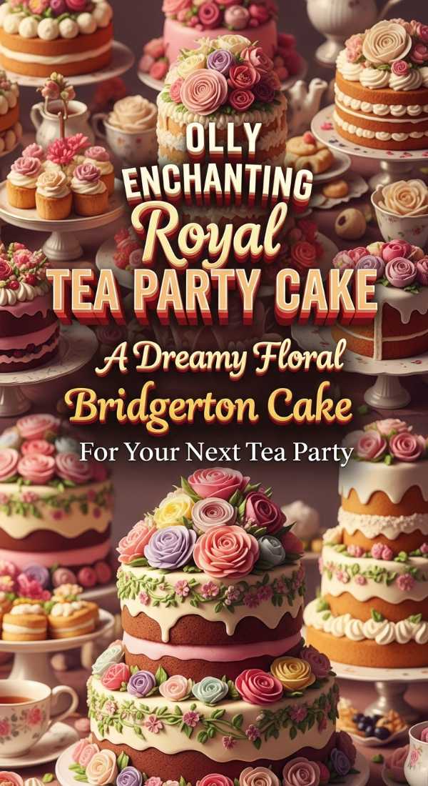 Dreamy Bridgerton Cake Ideas For A Royal Tea Party 69dfd96d409e8