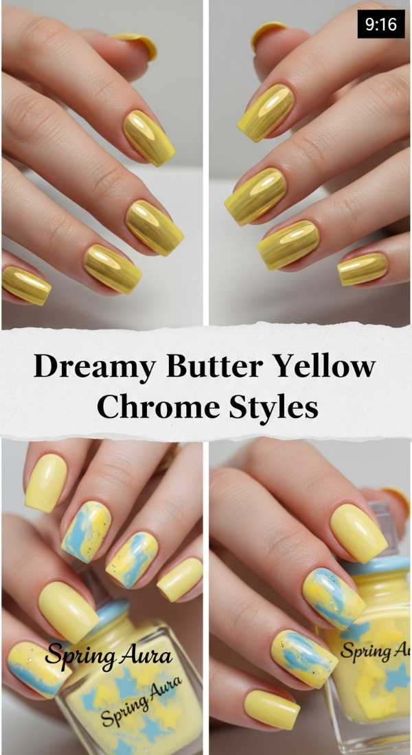 Dreamy Butter Yellow Chrome Styles 69f0ca3175e3c