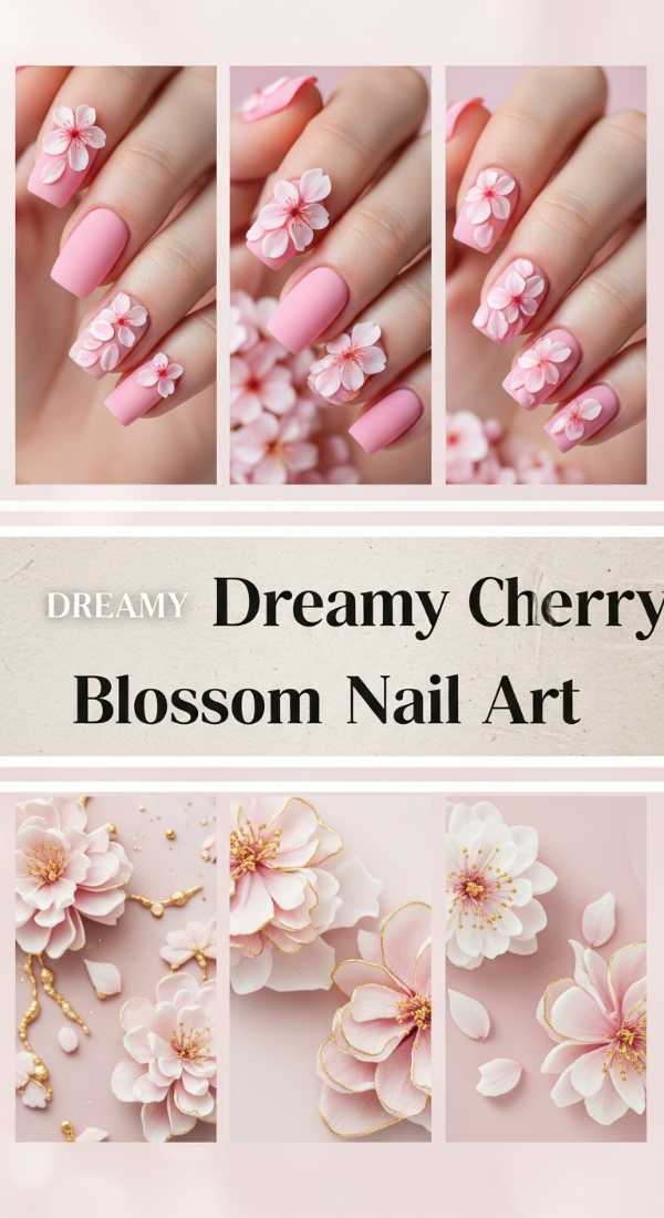 Dreamy Cherry Blossom Nail Art 69f32b7582647