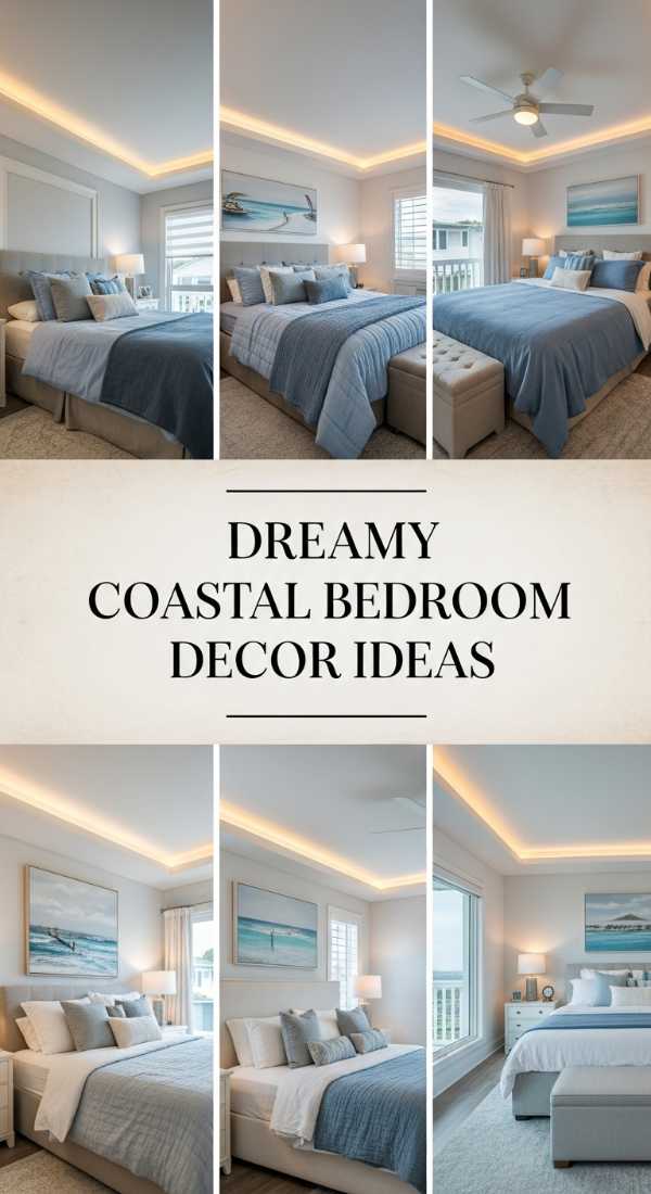 Dreamy Coastal Bedroom Decor Ideas 69ea60aa2745f