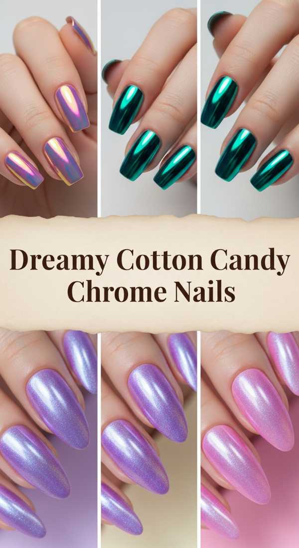 Dreamy Cotton Candy Chrome Nails 69e9cd0c674c3